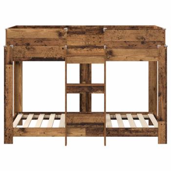 Etagenbett für Kinder Altholz 90 x 160 cm Holzwerkstoff