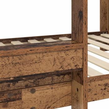 Etagenbett für Kinder Altholz 90 x 160 cm Holzwerkstoff