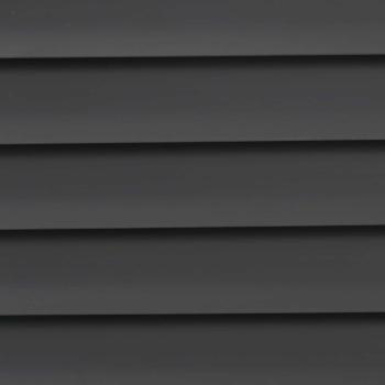 ARDEBO.de - Venetianer Jalousie Verstellbar Silber Grau 150 x 90 cm PVC