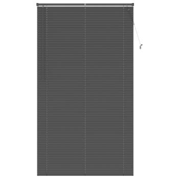 Venetianer Jalousie Verstellbar Silber Grau 213 x 120 cm PVC
