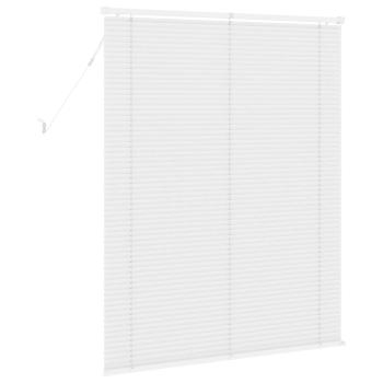 Venetianer Jalousie Verstellbar Weiß 150 x 110 cm PVC