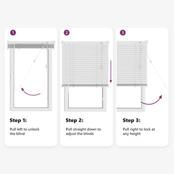 Venetianer Jalousie Verstellbar Weiß 150 x 120 cm PVC