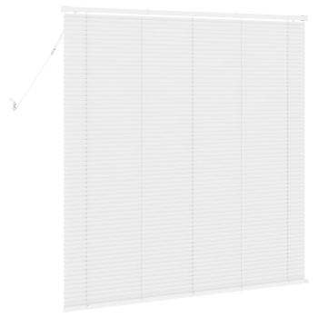 Venezianische Jalousie Weiß 150 x 130 cm 25 mm PVC
