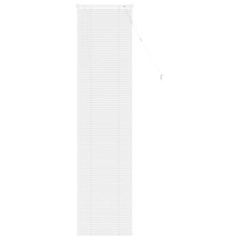 Venezianische Jalousie Weiß 213 x 60 cm 25 mm PVC