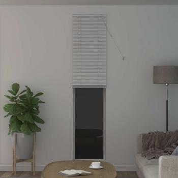 Venezianische Jalousie Weiß 213 x 60 cm 25 mm PVC
