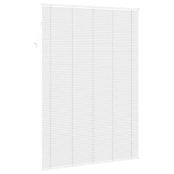 Venetianer Jalousie Verstellbar Weiß 213 x 140 cm PVC