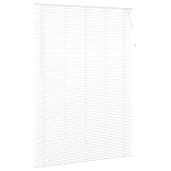 Venetianer Jalousie Verstellbar Weiß 213 x 150 cm PVC