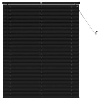 ARDEBO.de - Venetianer Jalousie Verstellbar Schwarz 150 x 120 cm PVC