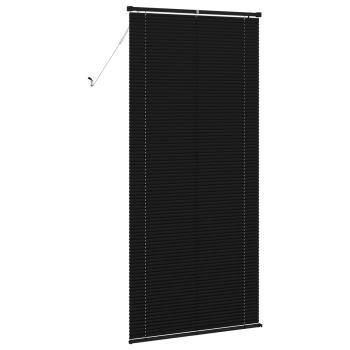 ARDEBO.de - Venetianer Jalousie Verstellbar Schwarz 213 x 80 cm PVC
