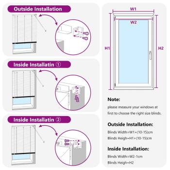Venetianer Jalousie Dunkelbraun mit Muster 150 x 90 cm PVC