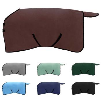 ARDEBO.de - Pferdedecke Volles Dunkelbraun Polyester