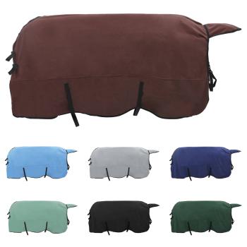 Pferdedecke Volles Dunkelbraun Polyester