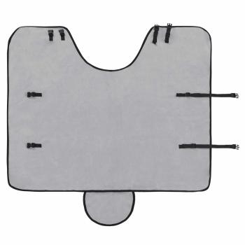 ARDEBO.de - Pferdedecke Hellgrau und Rosa Polyester