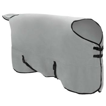 ARDEBO.de - Pferdedecke Hellgrau und Rosa Polyester