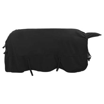 Pferdedecke Schwarz Polyester