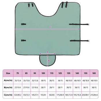 Pferdedecke Sondergrün Polyester
