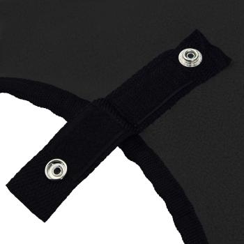 Pferdedecke Schwarz Polyester