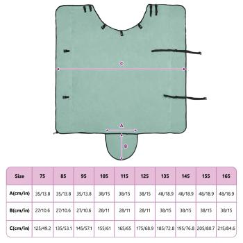 Pferdedecke Sondergrün Polyester
