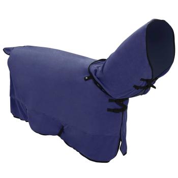 Pferdedecke Marineblau Polyester