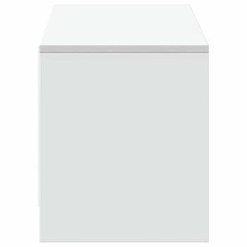 TV-Schränk mit LED Weiß 140 x 34 x 40 cm Holzwerkstoff