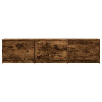TV-Schränk Geräucherte Eiche 165 x 34 x 40 cm Holzwerkstoff