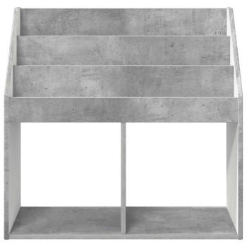 Kinderregal Beton Grau 72,5 x 29,5 x 69 cm Holzwerkstoff