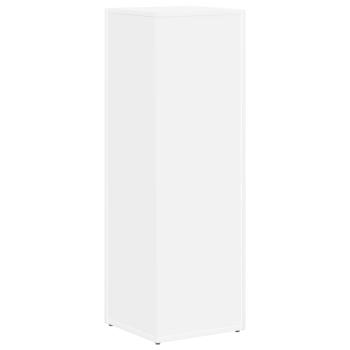 Seitenregal Weiß 33 x 32 x 100,5 cm Holzwerkstoff