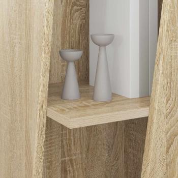 Seitenregal Sonoma-Eiche 33 x 32 x 100,5 cm Holzwerkstoff