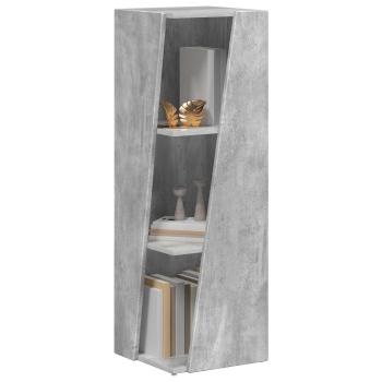 Seitenregal Beton Grau 33 x 32 x 100,5 cm Holzwerkstoff