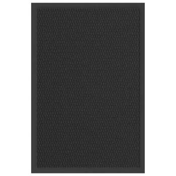 ARDEBO.de - Fußmatte Schwarz 40x60 cm