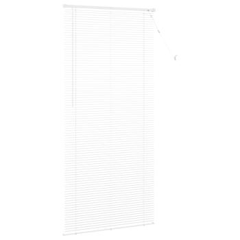 Venetianer Jalousie Verstellbar Weiß 213 x 70 cm PVC
