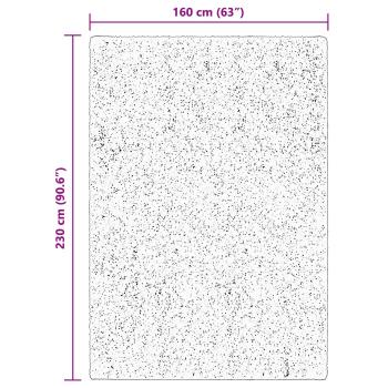 Bereichsteppiche HUARTE Braun 230 x 160 cm Polyester