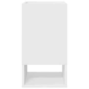 Beistelltisch Weiß 30 x 30 x 56 cm Holzwerkstoff