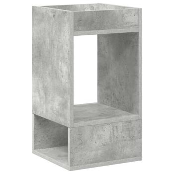 Beistelltisch Beton Grau 30 x 30 x 56 cm Holzwerkstoff