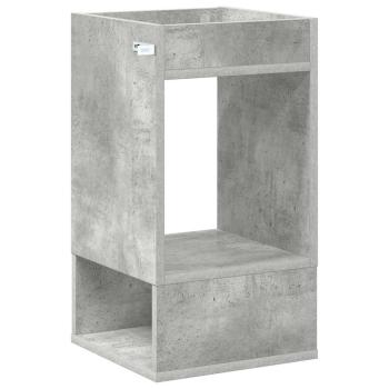 Beistelltisch Beton Grau 30 x 30 x 56 cm Holzwerkstoff