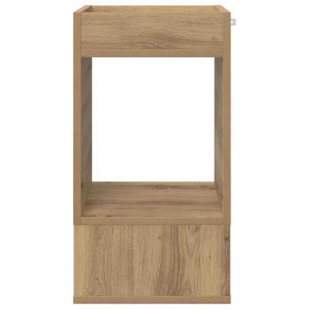 Beistelltisch Artisan-Eiche 30 x 30 x 56 cm Holzwerkstoff