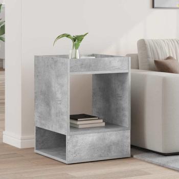 ARDEBO.de - Beistelltisch Beton Grau 40 x 40 x 56 cm Holzwerkstoff
