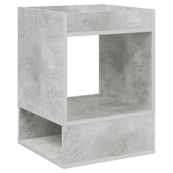 Beistelltisch Beton Grau 40 x 40 x 56 cm Holzwerkstoff