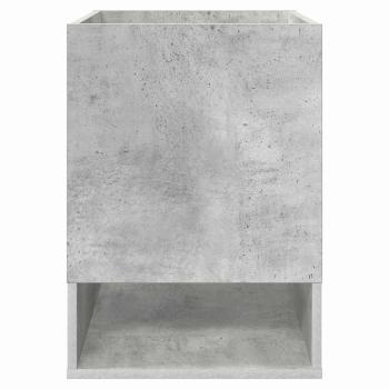 Beistelltisch Beton Grau 40 x 40 x 56 cm Holzwerkstoff