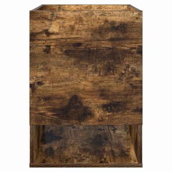 Beistelltisch Geräucherte Eiche 40 x 40 x 56 cm Holzwerkstoff