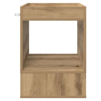 Beistelltisch Artisan-Eiche 40 x 40 x 56 cm Holzwerkstoff