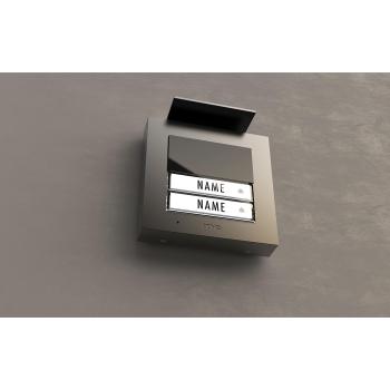 M-E ADV-1020-A Audio Außenstation ALU 2-Familienhaus, anthrazit (AP) (41318)