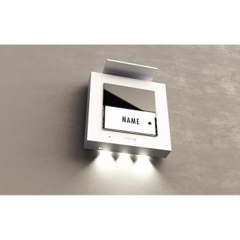 M-E ADV-1010-W Audio Außenstation ALU 1-Familienhaus, weiß (AP) (41325)