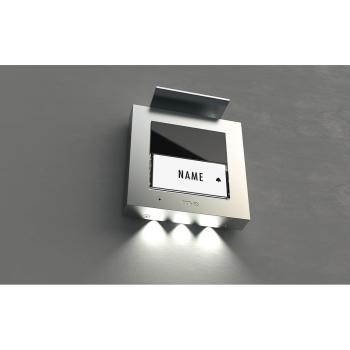 M-E ADV-1010-S Audio Außenstation ALU 1-Familienhaus, silber (AP) (41315)