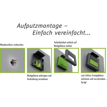 M-E ADV-1010-A Audio Außenstation ALU 1-Familienhaus, anthrazit (AP) (41316)