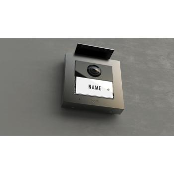 ARDEBO.de M-E VDV-2010-A Video Außenstation RFID ALU 1-Familienhaus (AP), anthrazit (41265)