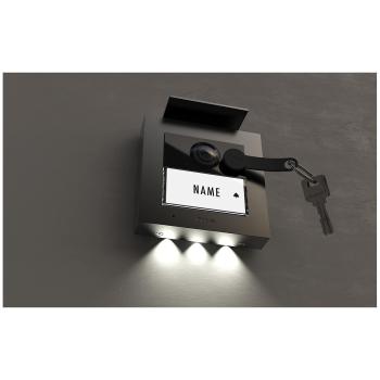 M-E VDV-2010-A Video Außenstation RFID ALU 1-Familienhaus (AP), anthrazit (41265)