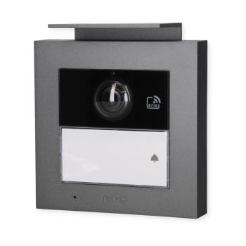 M-E VDV-2010-A Video Außenstation RFID ALU 1-Familienhaus (AP), anthrazit (41265)