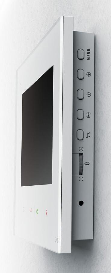 M-E Vistadoor VDV-807 mit 7 Zoll Monitor, Freisprechen, Sensortouch & mp3 (41268)