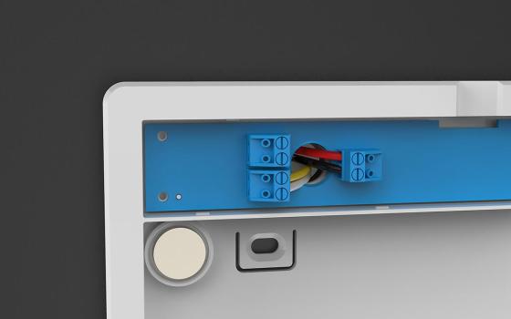 M-E Vistadoor VDV-1107-W mit 7 Zoll Monitor iP (App), Bildspeicher, Freisprechen, Sensortouch & mp3, weiß (41280)